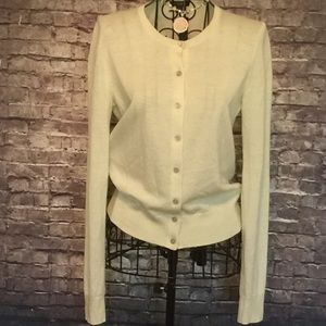 Ann Taylor 100% Extra fine merino wool cardigan